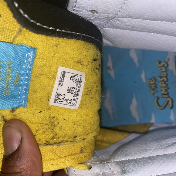 Vans The Simpsons Sk8-Hi Family Portrait Sneaker Shoes Men’s Size 8.5 Women’s 10 main image 7